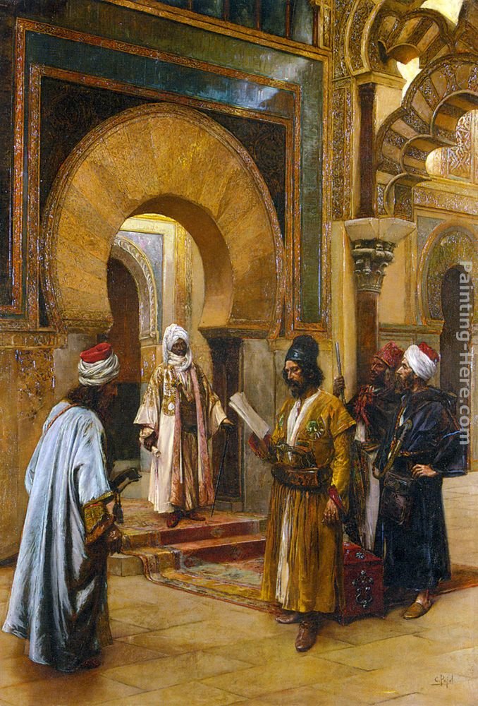 Clement Pujol de Guastavino Emmisaries to the Sultan